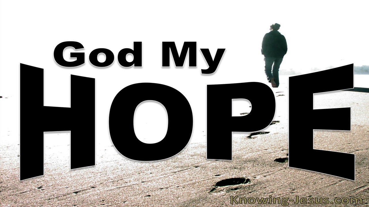 God, My Hope (devotional)03-12 (beige)